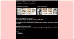 Desktop Screenshot of couturetutorials.prudencemillinery.com